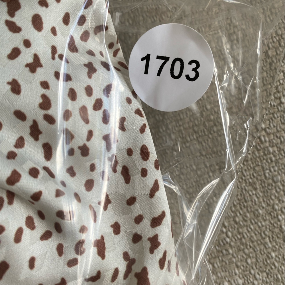 Hutch Jumpsuit Women’s 6 Anthropologie Animal Print Brown and Cream - Picture 8 of 8